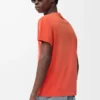 T-shirt i normal passform i bomull Orange T-shirt i normal passform i bomull Orange