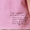 T-shirt i normal passform i bomullsblandning Rosa