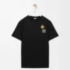 T-shirt med avslappnad passform i bomull Svart/Flerfärgad T-shirt med avslappnad passform i bomull Svart/Flerfärgad