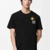 T-shirt med avslappnad passform i bomull Svart/Flerfärgad T-shirt med avslappnad passform i bomull Svart/Flerfärgad