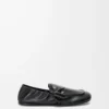 Toggle loafer i glänsande slät kalvskinn Svart Toggle loafer i glänsande slät kalvskinn Svart