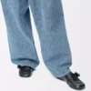 Toggle loafer i glänsande slät kalvskinn Svart Toggle loafer i glänsande slät kalvskinn Svart
