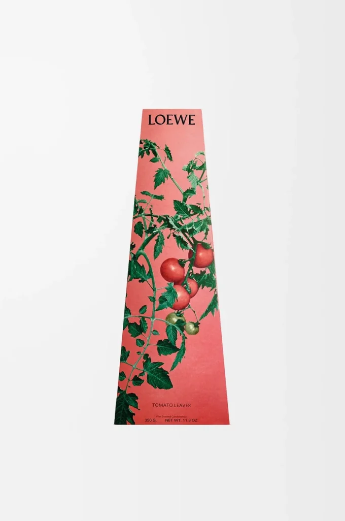 Tomato Leaves vaxljusstake Röd Tomato Leaves vaxljusstake Röd