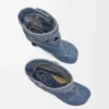 Toy Panta ankelkänga i tvättad denim Tvättad denim
