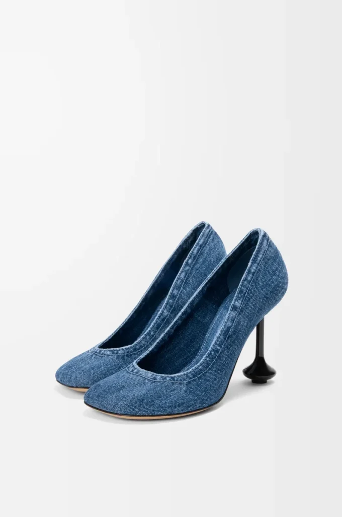 Toy-pumps i denim Washed Denim Toy-pumps i denim Washed Denim