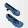 Toy-pumps i denim Washed Denim Toy-pumps i denim Washed Denim
