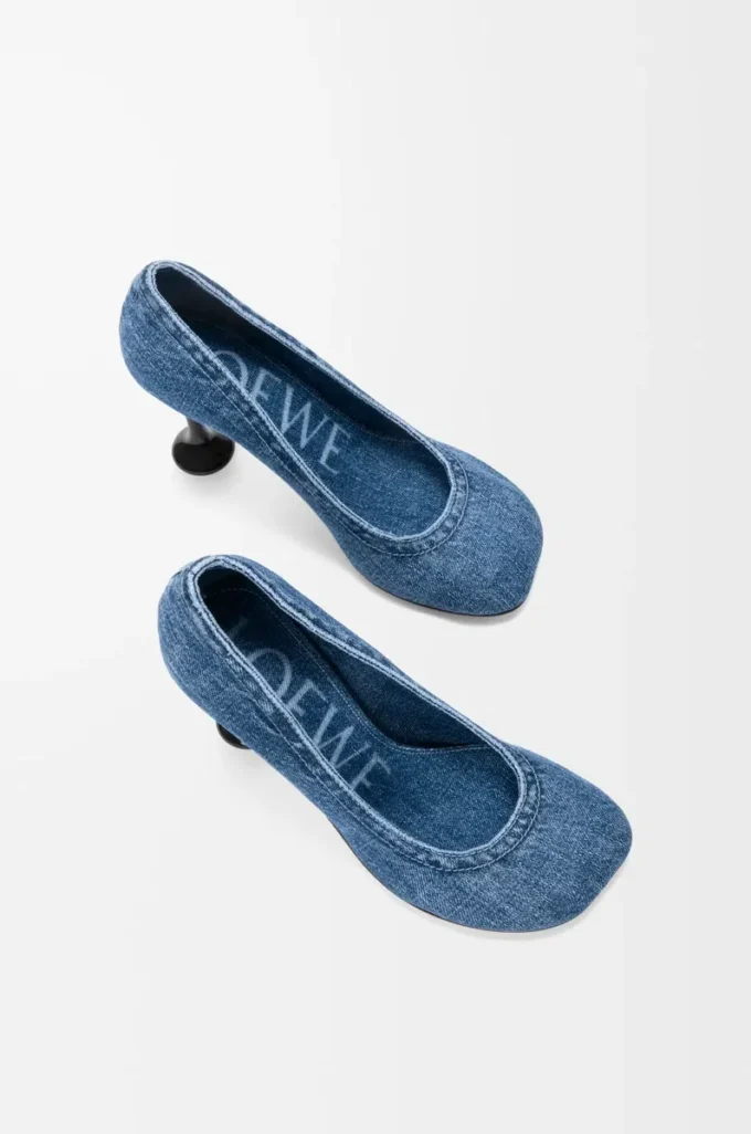 Toy-pumps i denim Washed Denim Toy-pumps i denim Washed Denim