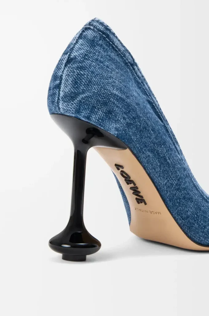Toy-pumps i denim Washed Denim Toy-pumps i denim Washed Denim