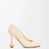 Toy-pumps i getskinn, färg Oat Milk Toy-pumps i getskinn, färg Oat Milk