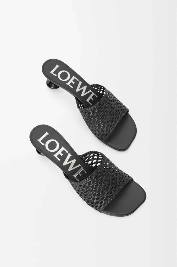 Toy-sandaler i kalvskinn Svart Toy-sandaler i kalvskinn Svart