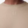 Trapesklänning i bomullsblandning Beige Trapesklänning i bomullsblandning Beige