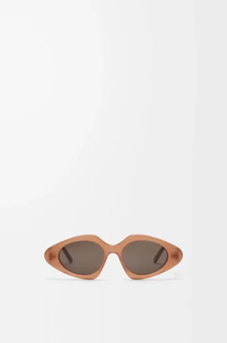 Triangle Slim solglasögon Milky Caramel