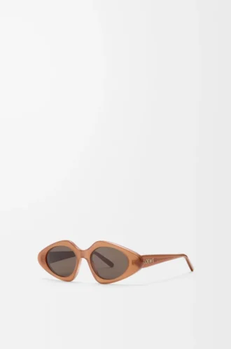 Triangle Slim solglasögon Milky Caramel