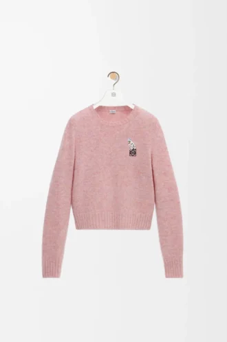 Tröja i ull Rosa