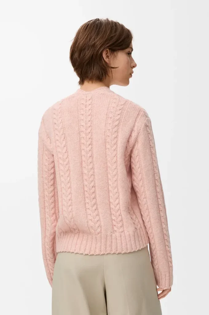 Tröja i ull Rosa Tröja i ull Rosa