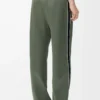 Träningsbyxor i teknisk jersey Khaki Green Träningsbyxor i teknisk jersey Khaki Green