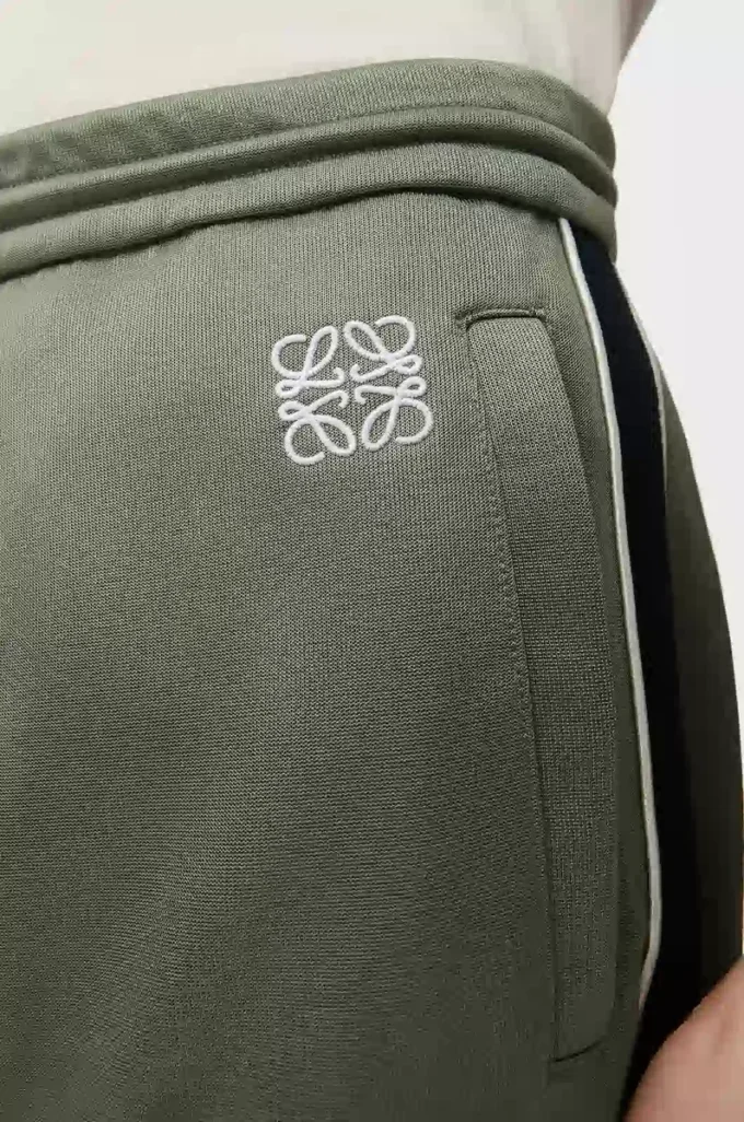 Träningsbyxor i teknisk jersey Khaki Green Träningsbyxor i teknisk jersey Khaki Green
