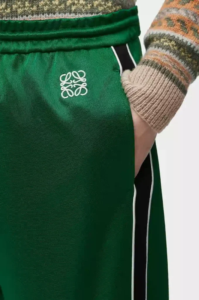 Träningsbyxor i teknisk jersey Pop Green Träningsbyxor i teknisk jersey Pop Green