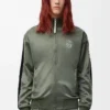 Träningsjacka i teknisk jersey Khaki Green