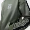 Träningsjacka i teknisk jersey Khaki Green