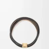 Twist-armband i kalvskinn Tan