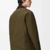 Vadderad overshirt i tekniskt skal Khaki Green Vadderad overshirt i tekniskt skal Khaki Green
