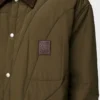 Vadderad overshirt i tekniskt skal Khaki Green Vadderad overshirt i tekniskt skal Khaki Green