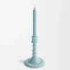 Vaxljusstake med cypressbollar Baby Blue Vaxljusstake med cypressbollar Baby Blue
