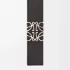 Vändbart Anagram-bälte i slätt kalvskinn Ocean/Svart/Palladium