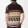 Väst i ull och kashmir Beige/Flerfärgad Väst i ull och kashmir Beige/Flerfärgad