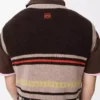 Väst i ull och kashmir Beige/Flerfärgad Väst i ull och kashmir Beige/Flerfärgad