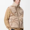 Väst i ullblandning Beige/Kakigrön Väst i ullblandning Beige/Kakigrön