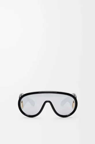 Wave mask solglasögon Svart