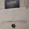 Wrap-byxor i ull Ljusbeige melange Wrap-byxor i ull Ljusbeige melange