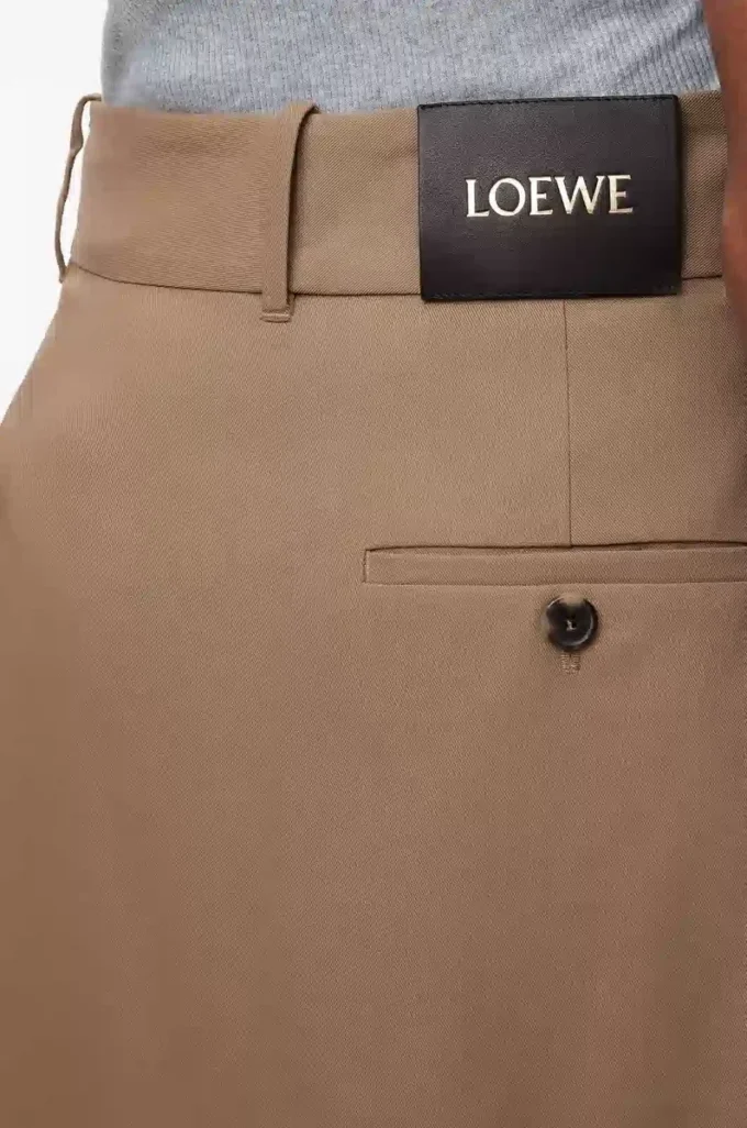 Wrap-kjol i bomull Beige Wrap-kjol i bomull Beige