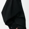 Wrap-skjorta i denim Svart Wrap-skjorta i denim Svart