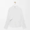 Wrap-skjorta i denim Vit Wrap-skjorta i denim Vit