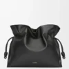 XL Flamenco-clutch i nappa kalvskinn Svart XL Flamenco-clutch i nappa kalvskinn Svart