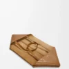 XXL Puzzle Fold-väska i glänsande kalvskinn Oak XXL Puzzle Fold-väska i glänsande kalvskinn Oak